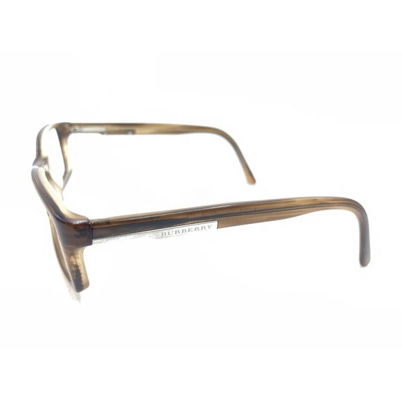 Burberry B 2076 Translucent Striped Brown Eyeglasses Frames 52-16 135 Italy - Picture 7 of 12